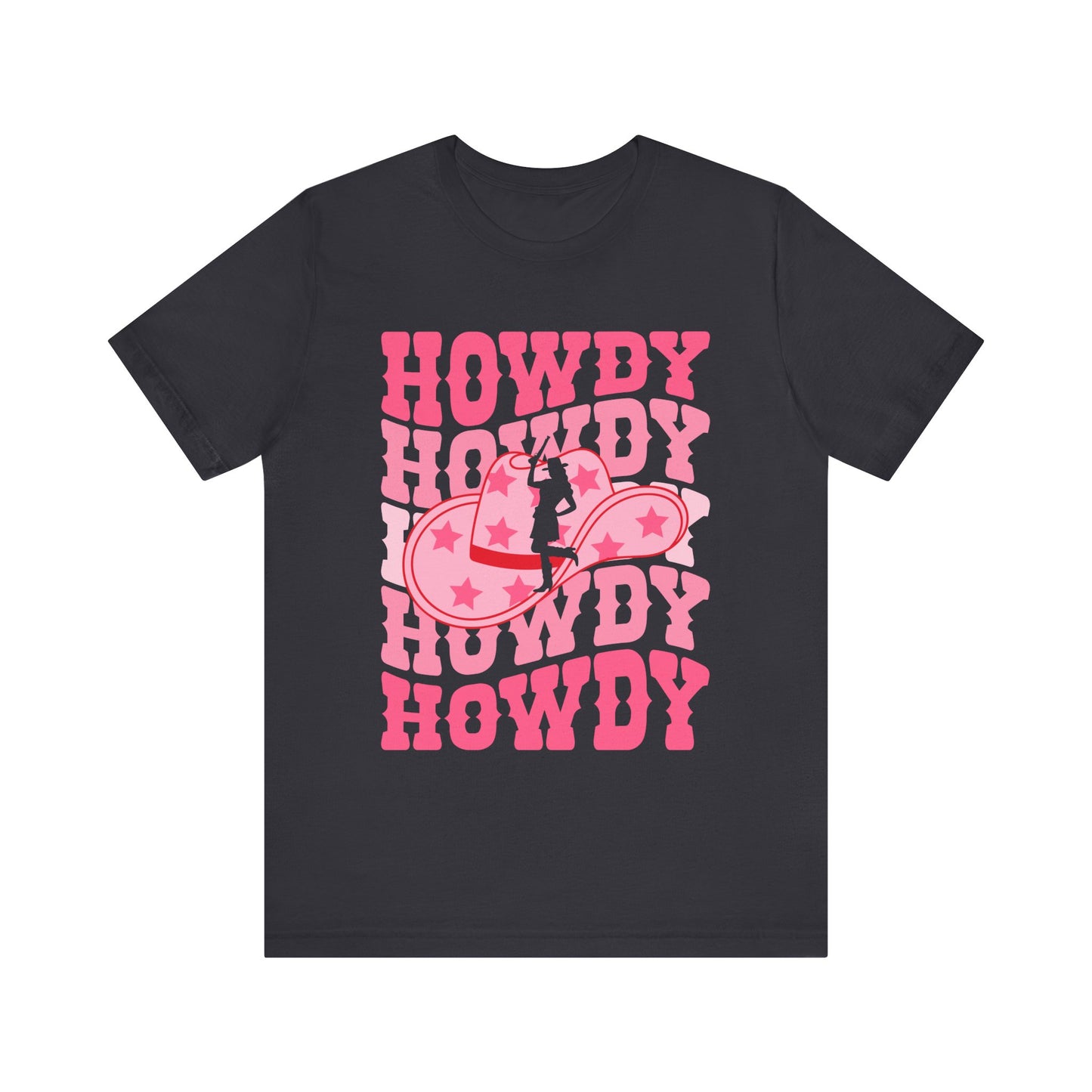 Howdy Pink Cowgirl Shirt – Disco Western Rodeo Country Girl Tee