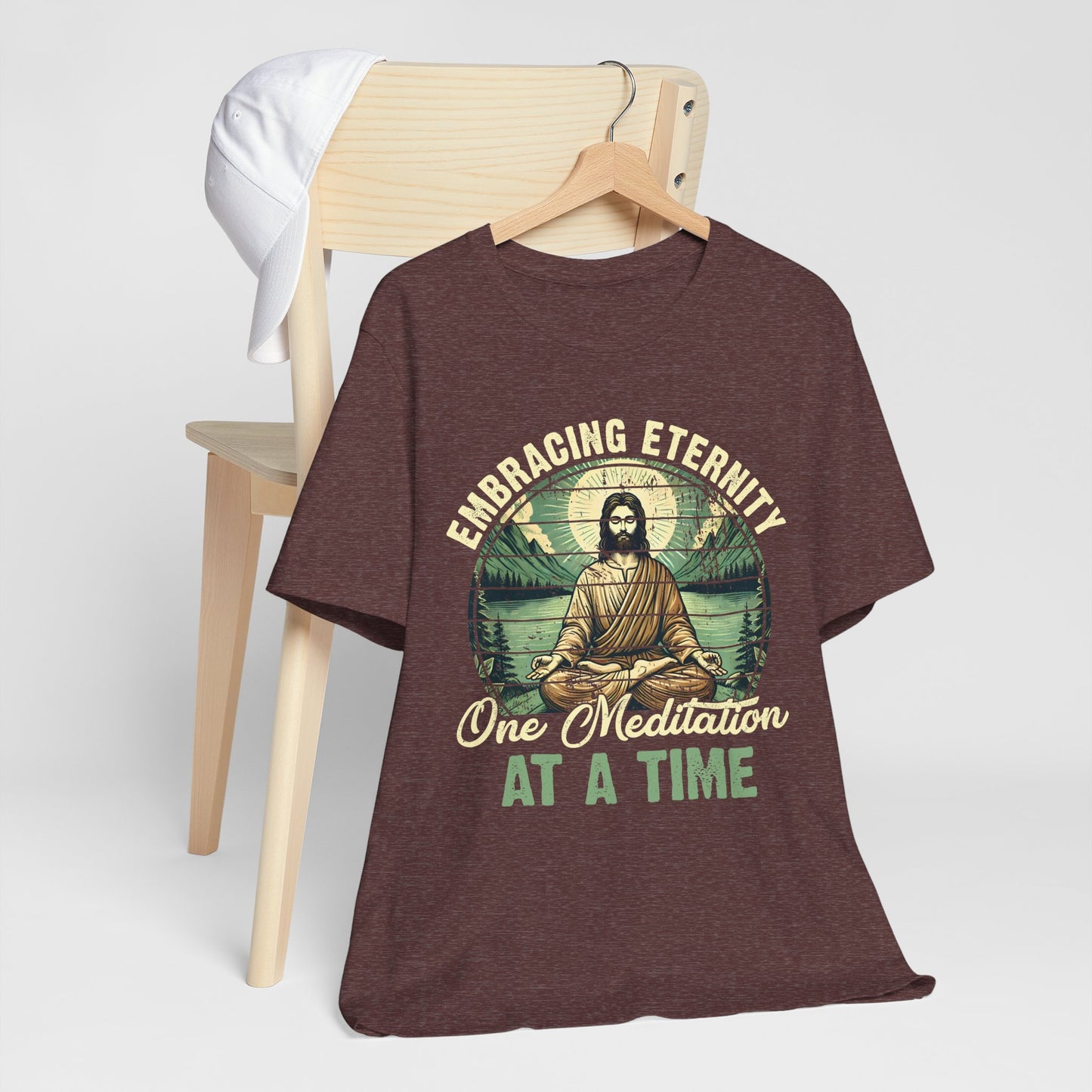 Embracing Eternity Shirt – Christian Yoga Jesus God Faith & Mindfulness Tee