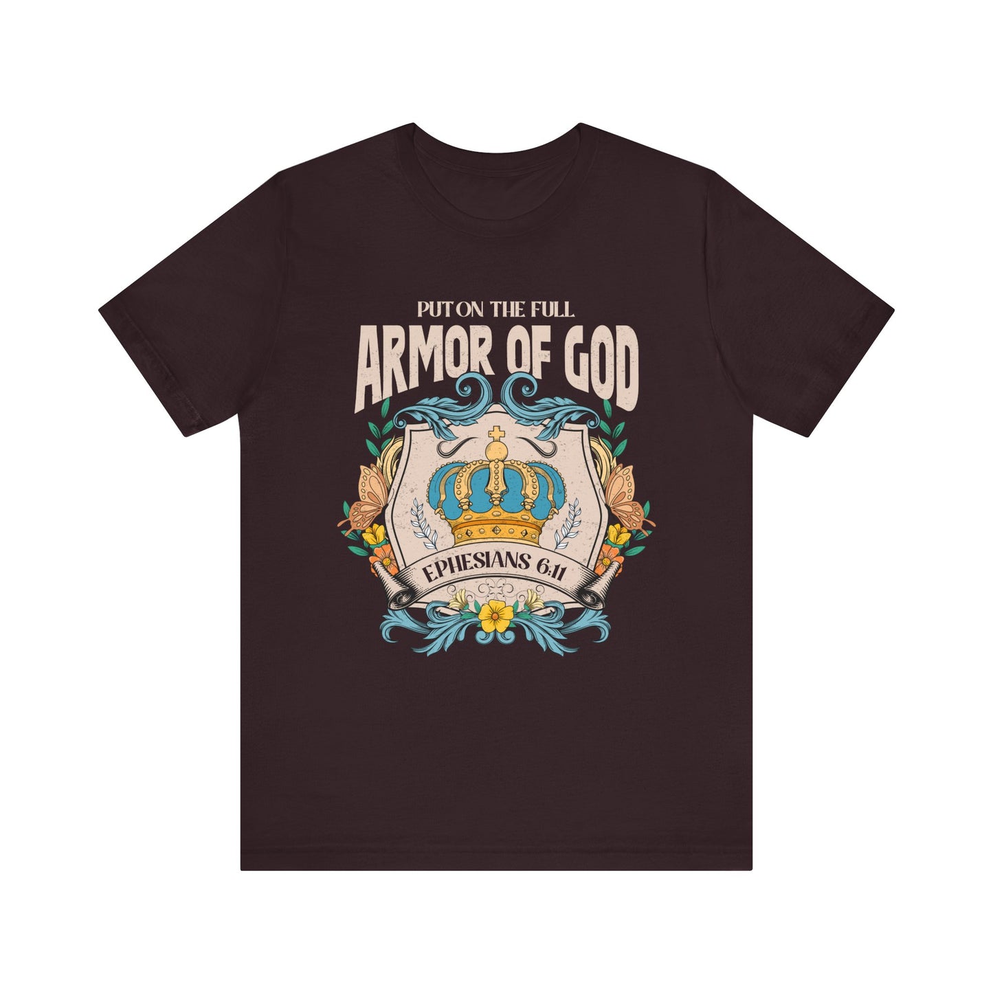 Armor of God Shirt – Christian Ephesians 6:11 Spiritual Warfare Faith Tee