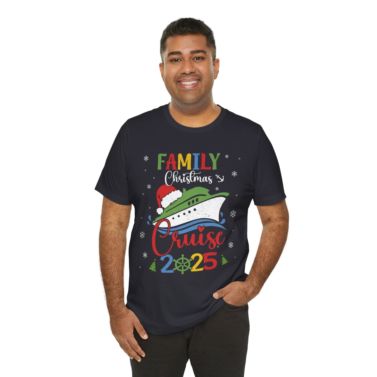 Family Christmas Cruise 2025 Shirt – Matching Cruisemas Family Vacation Tee, Holiday Boat Trip Outfit
