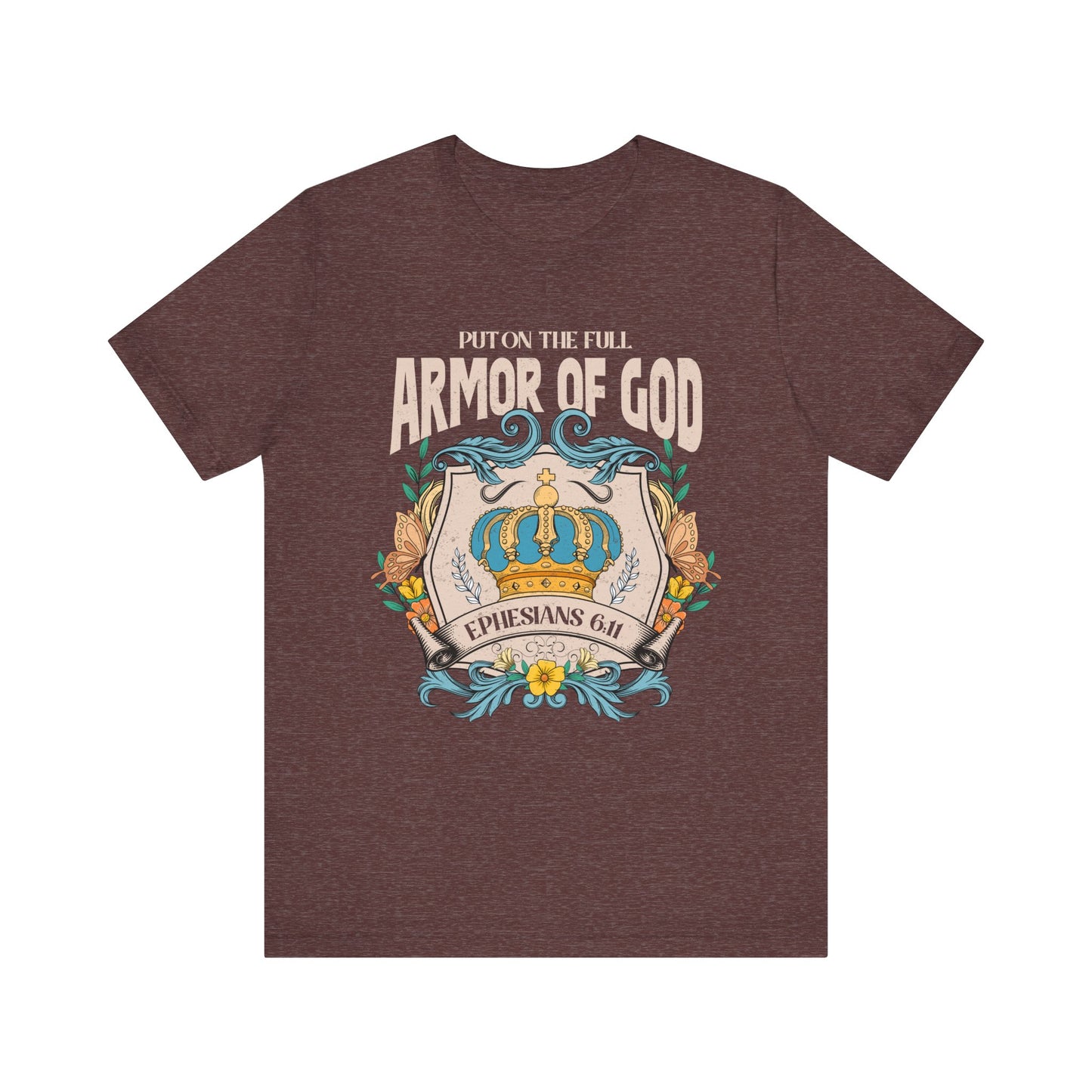 Armor of God Shirt – Christian Ephesians 6:11 Spiritual Warfare Faith Tee