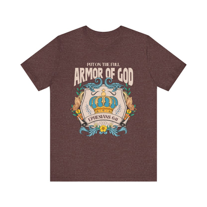 Armor of God Shirt – Christian Ephesians 6:11 Spiritual Warfare Faith Tee
