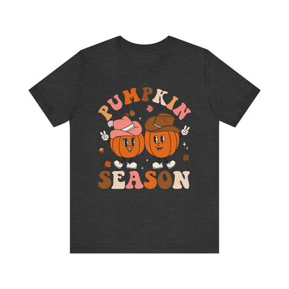 Pumpkin Season Howdy Shirt – Western Cowboy Cowgirl Thanksgiving Fall Tee
