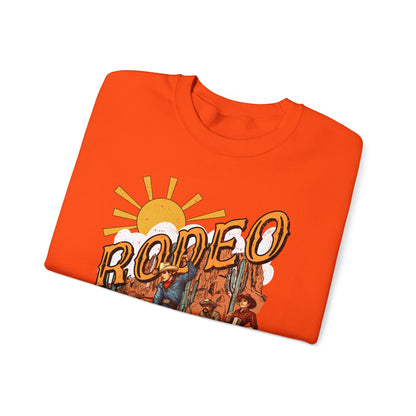 Rodeo Bull Rider Sweatshirt – Western Howdy Ranch Cowboys Bull Riding Pullover