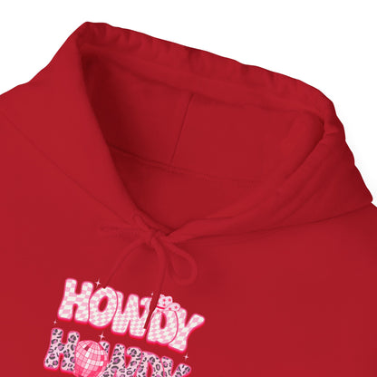 Disco Howdy Cowgirl Hoodie – Pink Leopard Western Rodeo Country Pullover