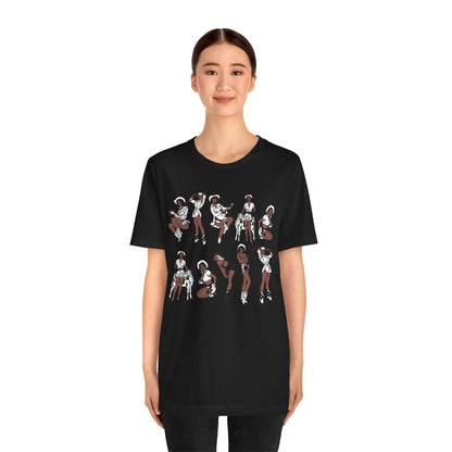 Howdy Pin Up Black Cowgirl Shirt – Western Rodeo Melanin Texas Tee