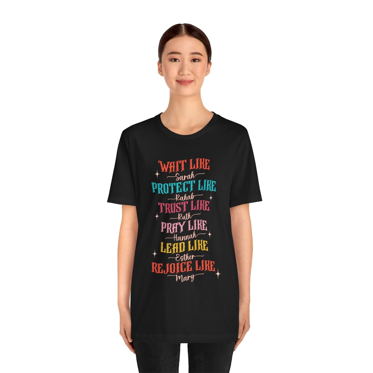 Women of the Bible Shirt – Empowering Christian Faith Scripture Graphic Tee