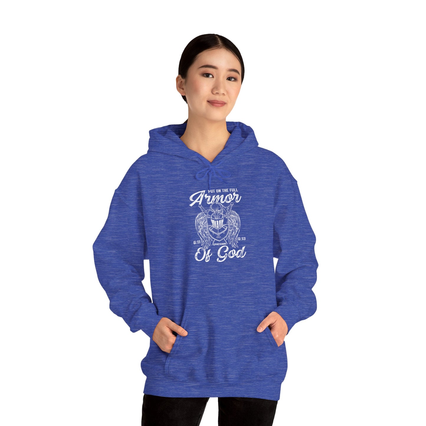 Put On The Full Armor Of God Jesus Christ Faith King Men Hoodie