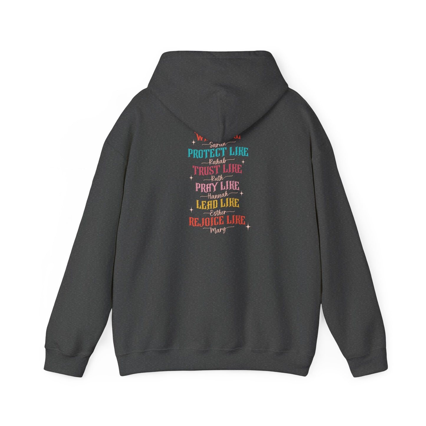 Faith Hoodie – Christian Inspirational Women of the Bible Trendy Pullover