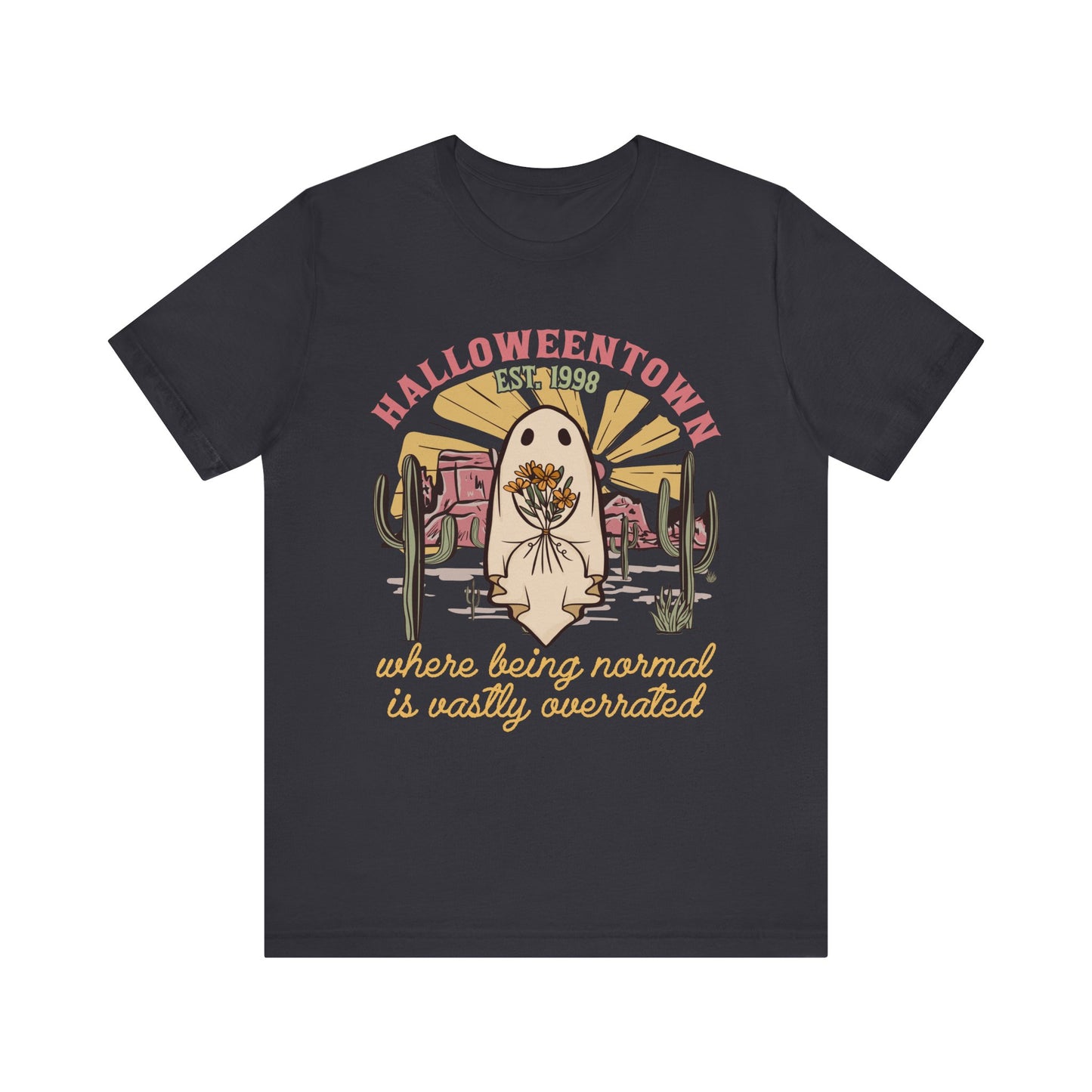 Halloweentown Est. 1998 Shirt – Retro Western Ghost Pumpkin Rodeo Tee