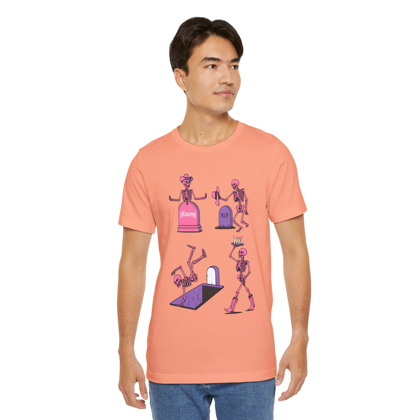 Graving Skeleton Cowgirl Shirt – Funny Western Halloween Rodeo Tee