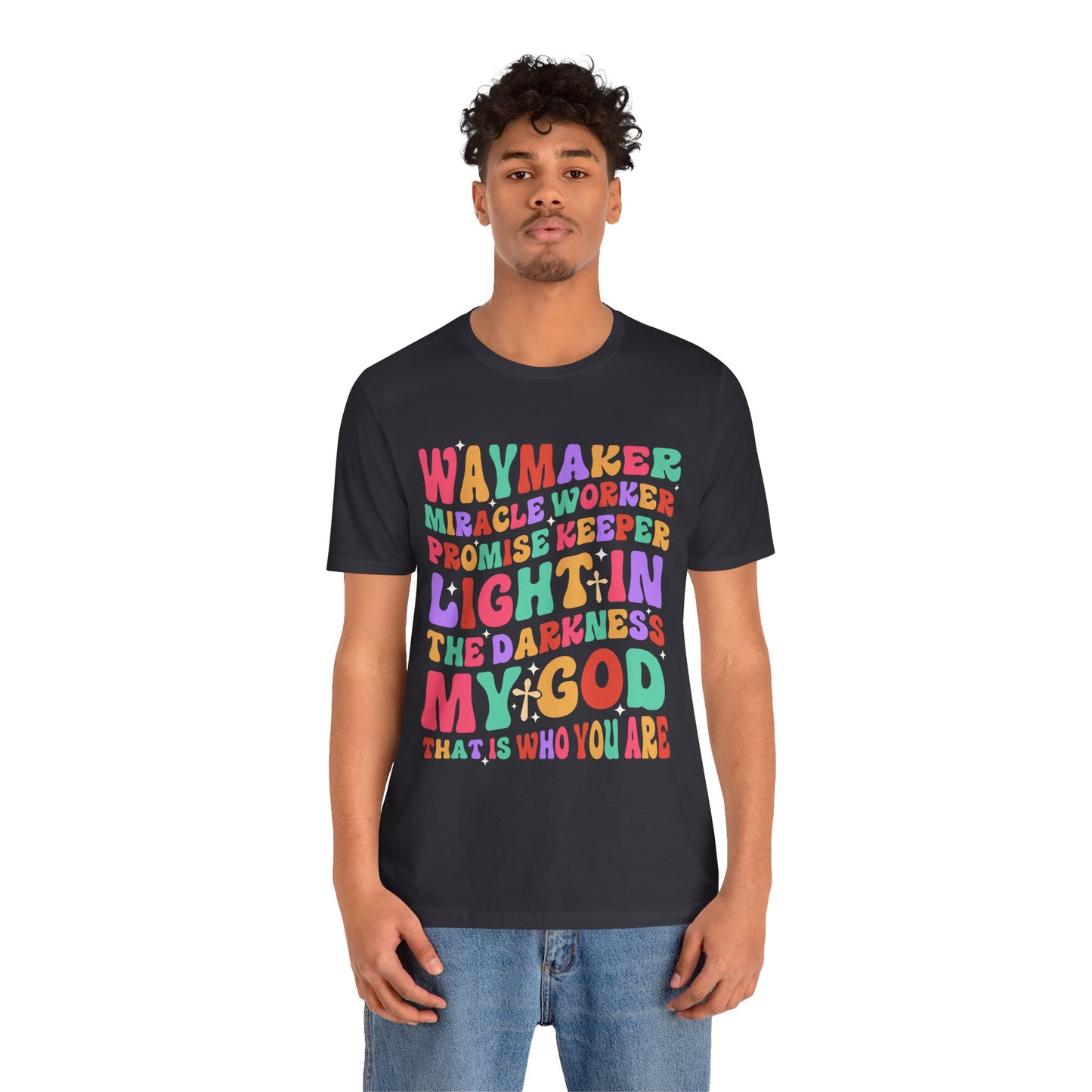 Waymaker Miracle Worker Shirt – Christian Worship My God Faith Tee