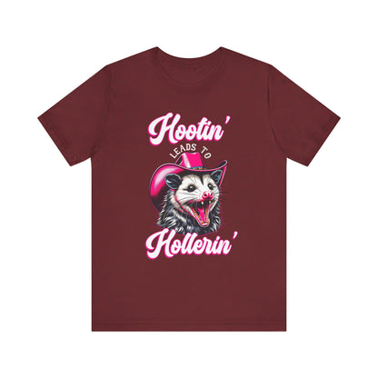 Opossum Hootin’ Hollerin’ 90s Vintage Retro Western T-Shirt