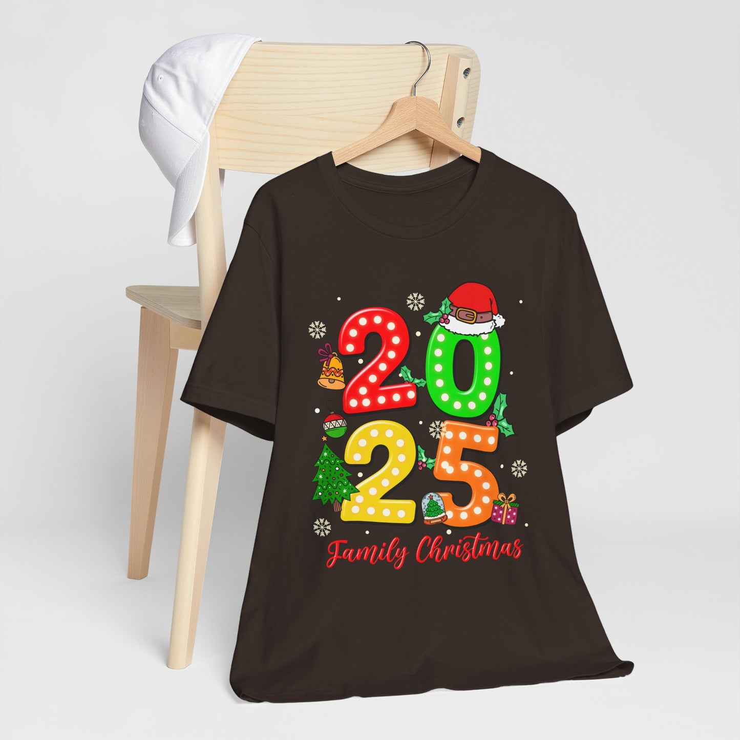 2025 Family Christmas Shirt – Cute Matching Holiday Lights Group Tee