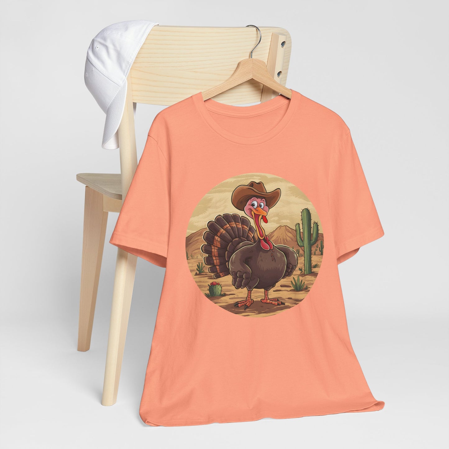 Western Thanksgiving Cowboy Turkey Shirt – Texas Desert Cowgirl Tee