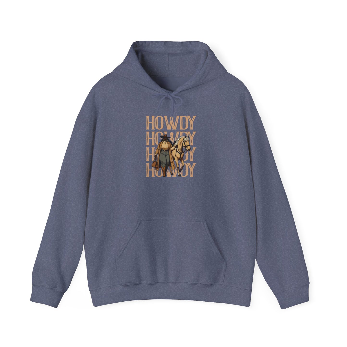 Howdy Black Cowgirl Hoodie – Country Western Rodeo Melanin Texas Pullover