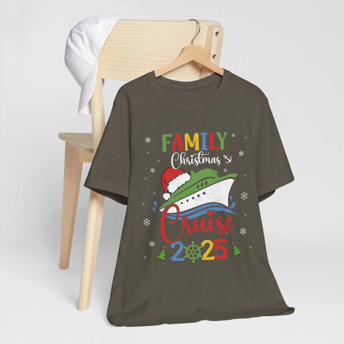 Family Christmas Cruise 2025 Shirt – Matching Cruisemas Family Vacation Tee, Holiday Boat Trip Outfit