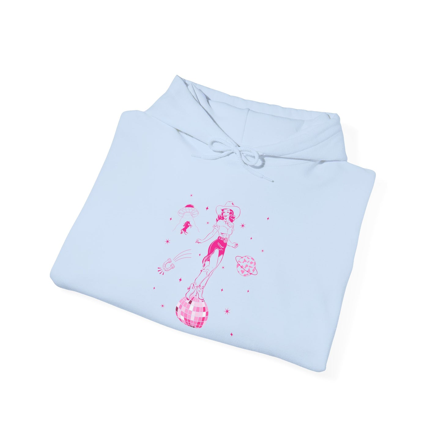 Western Cowgirl Howdy Hoodie – Disco Rodeo Space Bachelorette Pullover