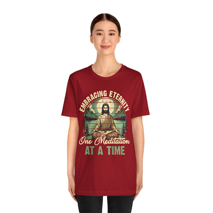Embracing Eternity Shirt – Christian Yoga Jesus God Faith & Mindfulness Tee
