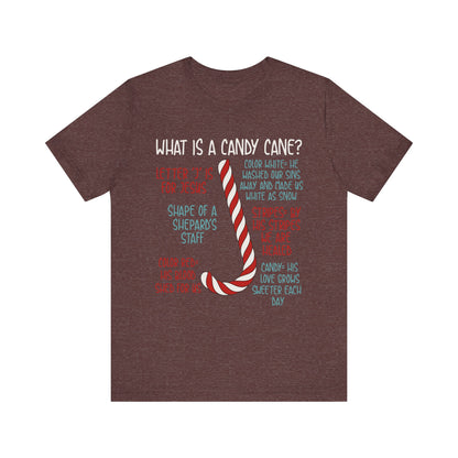 Candy Cane Christmas Christian Shirt – Believe Faith God Holiday Tee