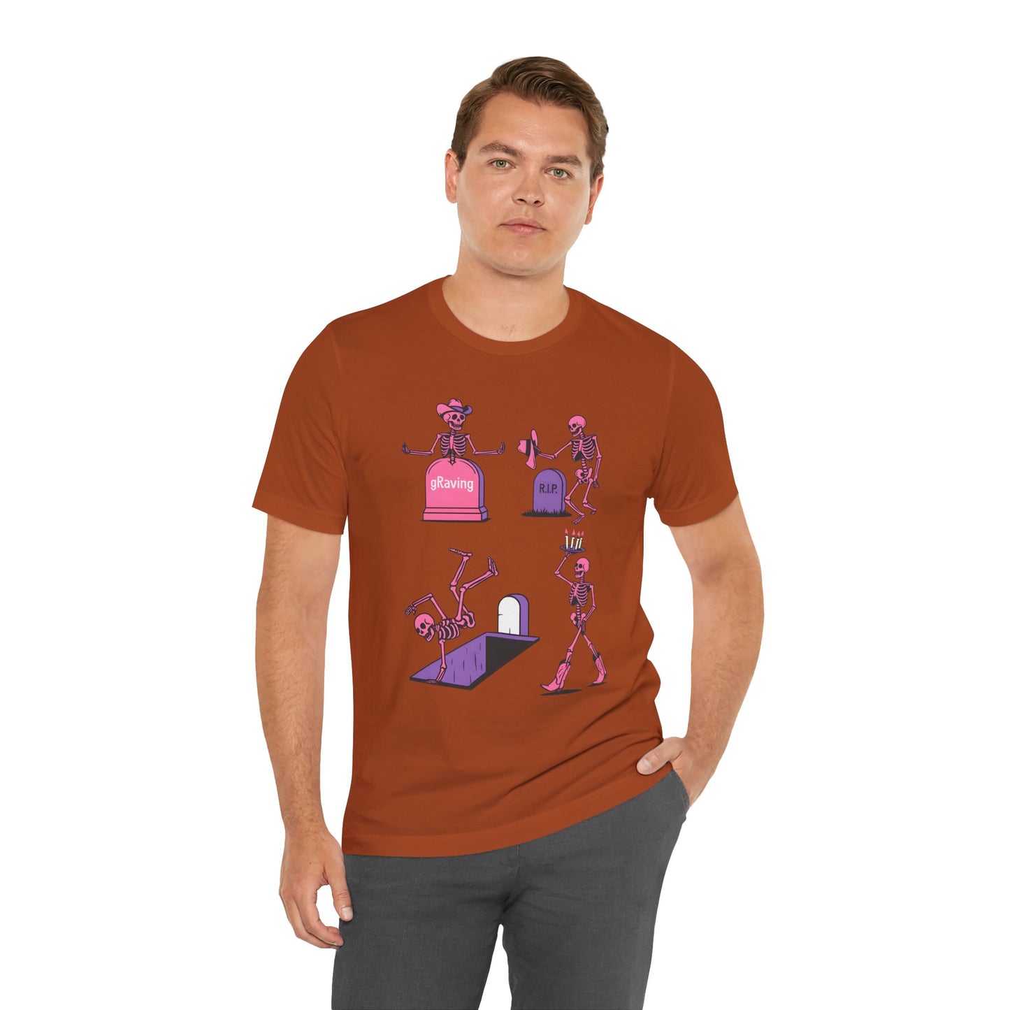 Graving Skeleton Cowgirl Shirt – Funny Western Halloween Rodeo Tee