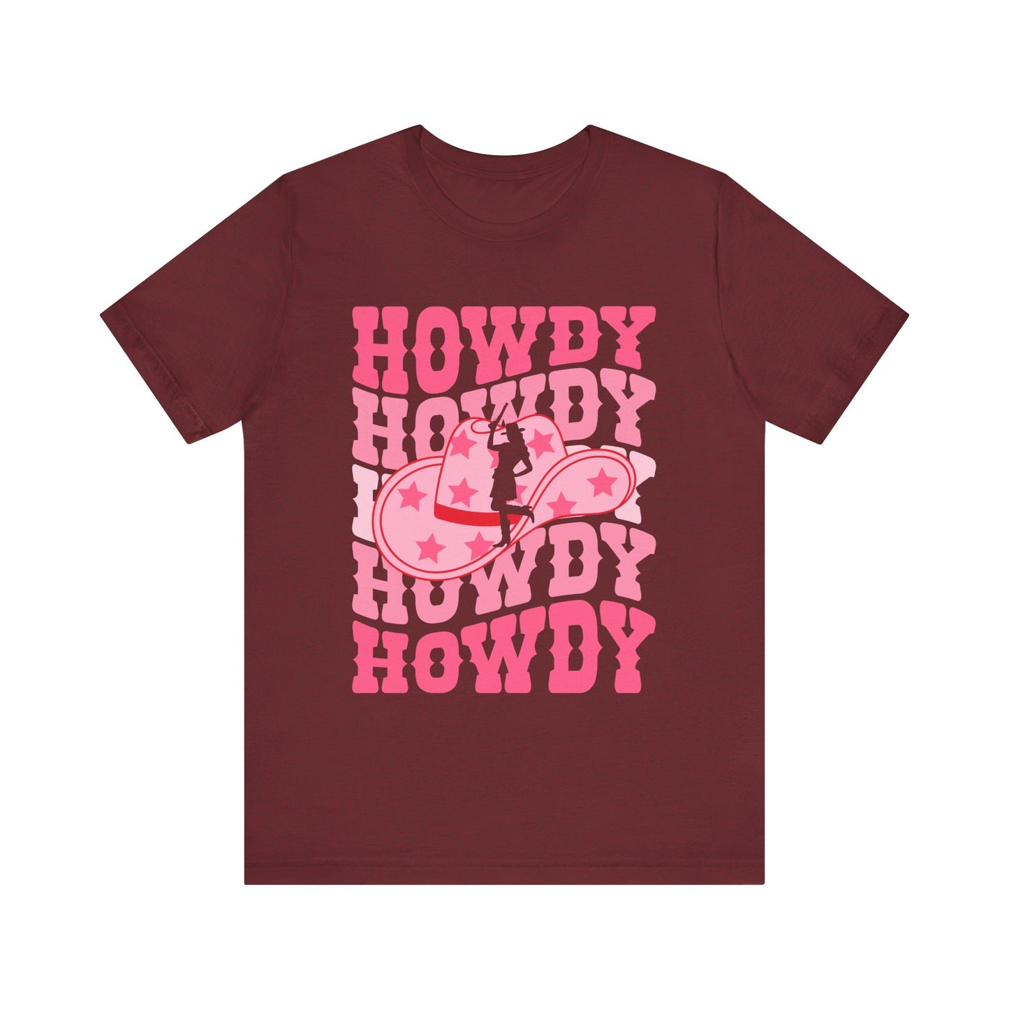 Howdy Pink Cowgirl Shirt – Disco Western Rodeo Country Girl Tee
