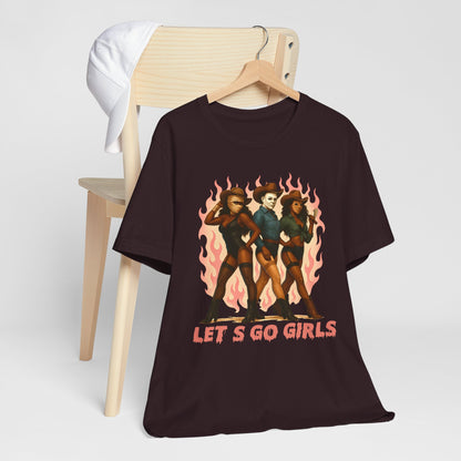 Let’s Go Girls Shirt – Rodeo Cowgirl Squad Western Halloween Party Tee
