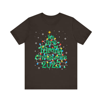 We Are Family Christmas 2025 Shirt – Matching Holiday Tree Lights Reunion Tee