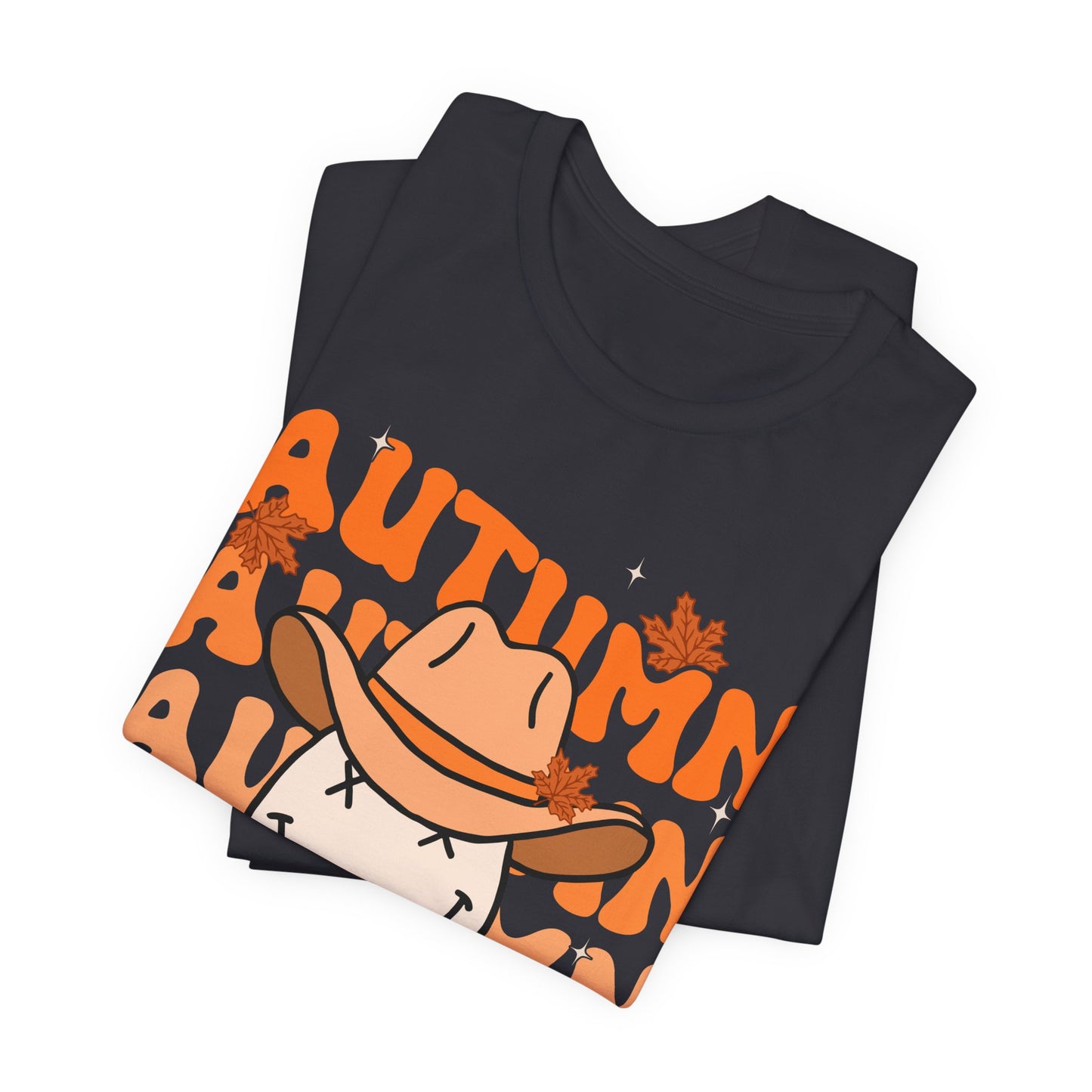 Retro Groovy Fall Shirt – Vintage 70s Smile Face Pumpkin Halloween Tee