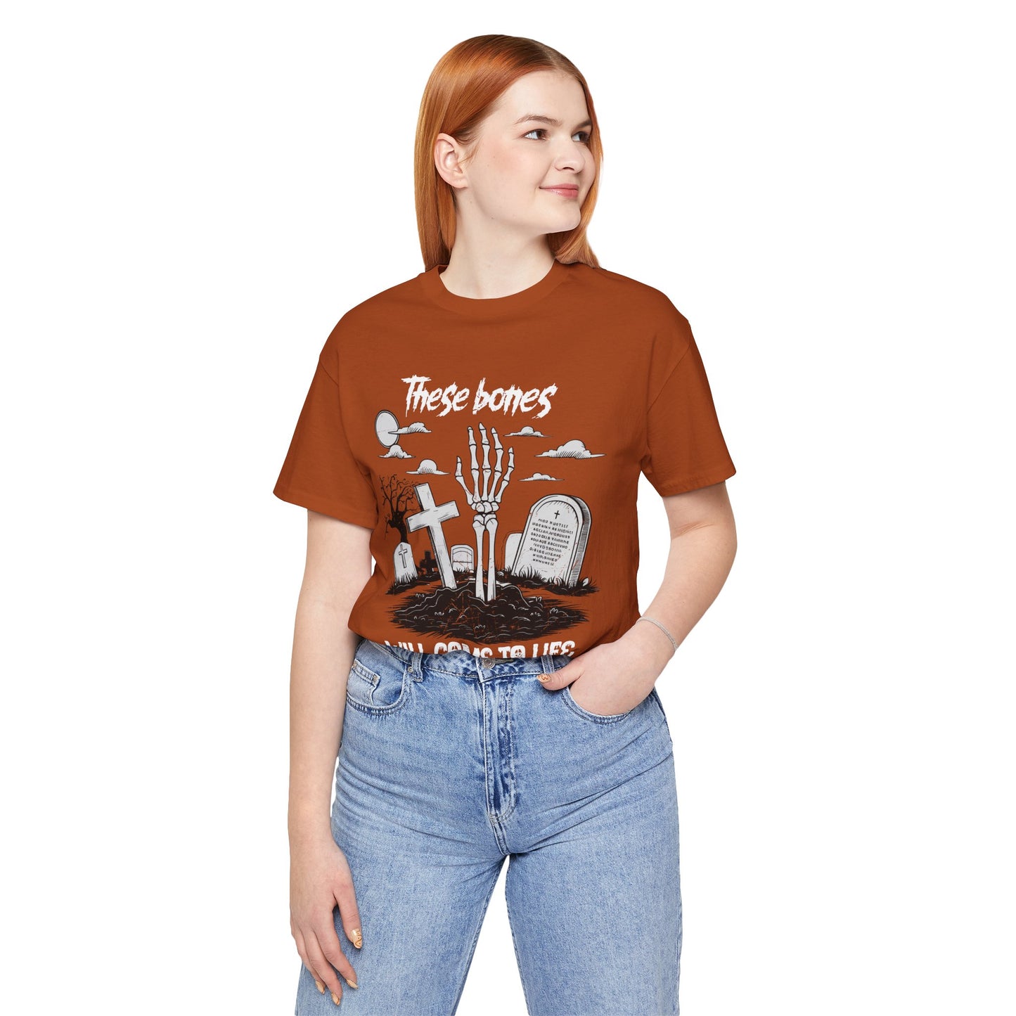 These Bones Will Come to Life Shirt – Christian Skeleton Halloween Tee
