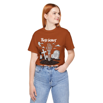 These Bones Will Come to Life Shirt – Christian Skeleton Halloween Tee