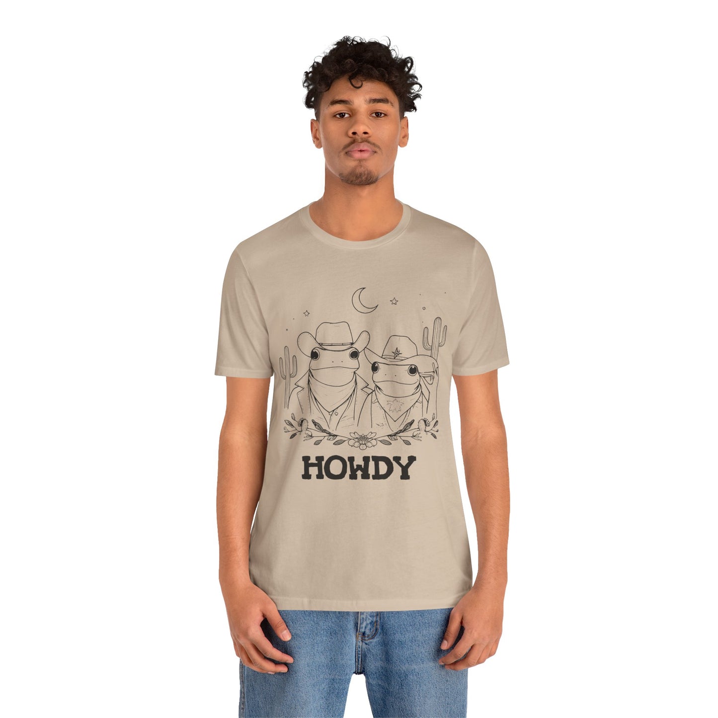 Howdy Frog Toad Couple Shirt – Cowboy Cowgirl Western Rodeo Cactus Tee