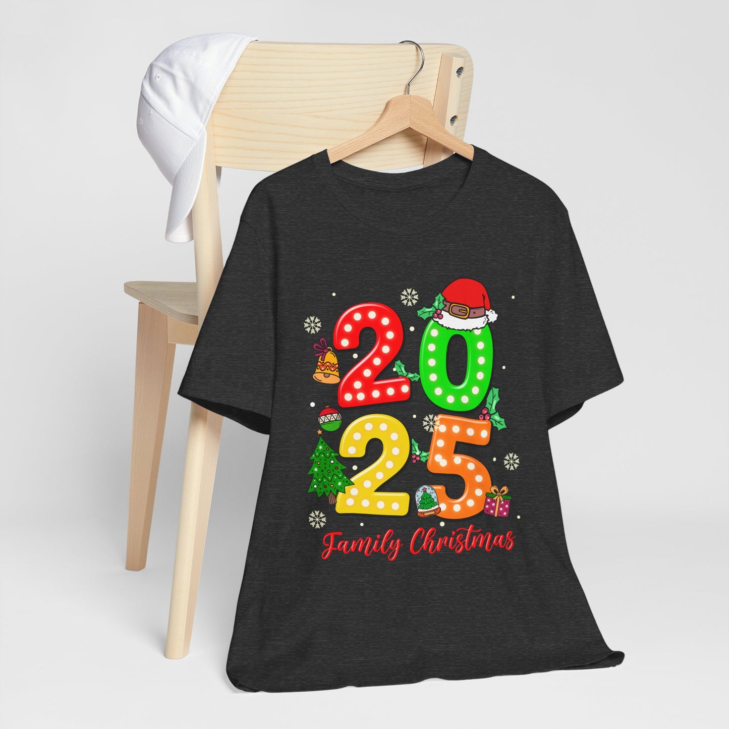 2025 Family Christmas Shirt – Cute Matching Holiday Lights Group Tee