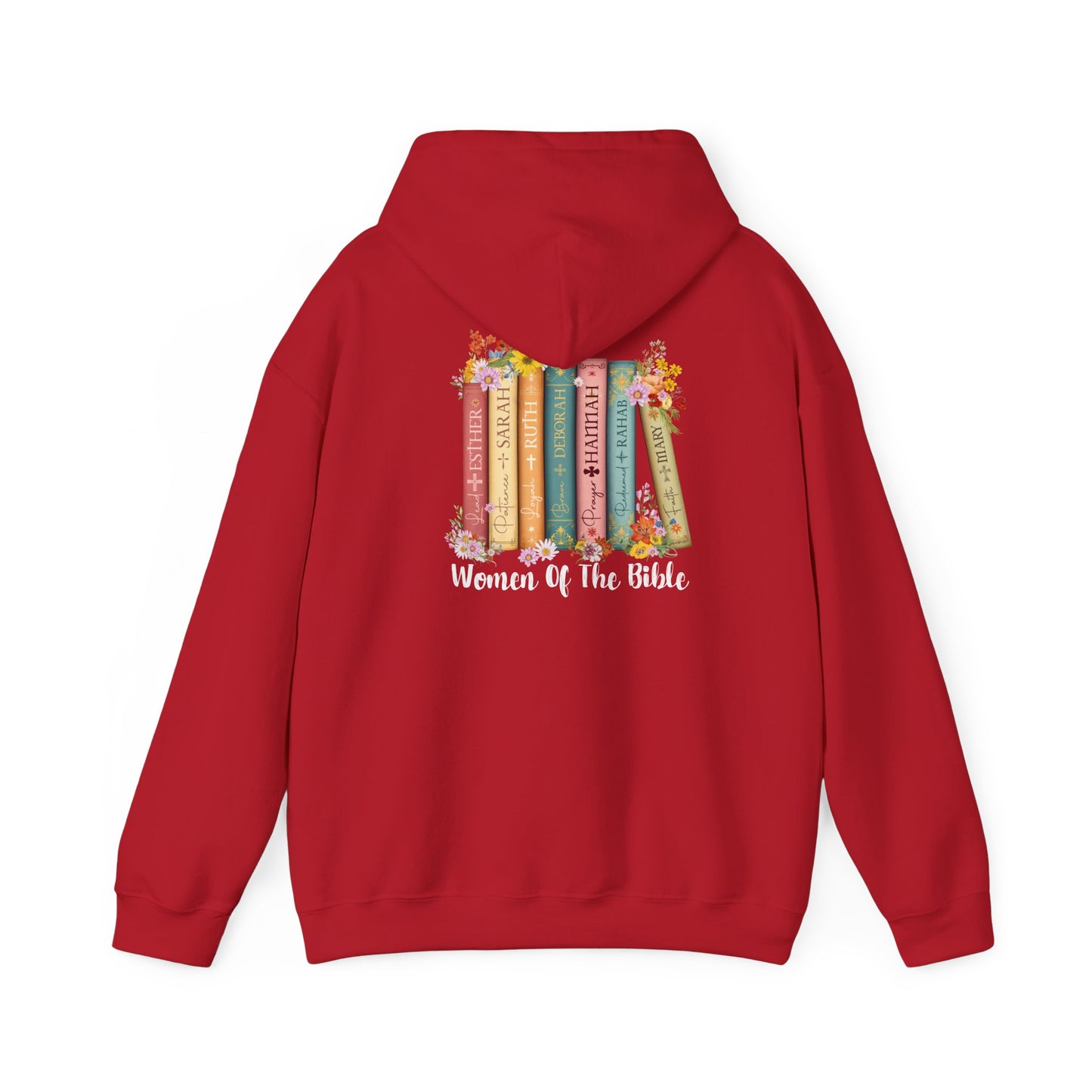 Women of the Bible Hoodie – Christian Floral Scripture Church Book Pullover