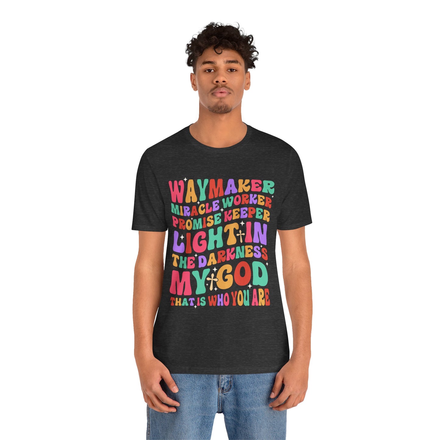 Waymaker Miracle Worker Shirt – Christian Worship My God Faith Tee
