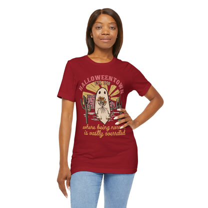 Halloweentown Est. 1998 Shirt – Retro Western Ghost Pumpkin Rodeo Tee