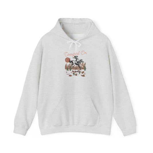 Cowgirl Howdy Hoodie – Southern Western Country Rodeo Vintage Pullover