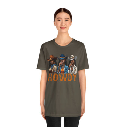Howdy Black Cowgirl Shirt – Western Rodeo Melanin African American Tee