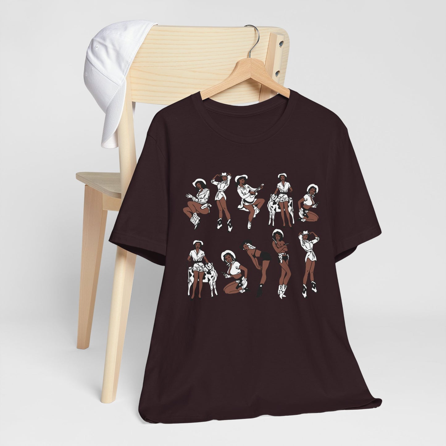 Howdy Pin Up Black Cowgirl Shirt – Western Rodeo Melanin Texas Tee