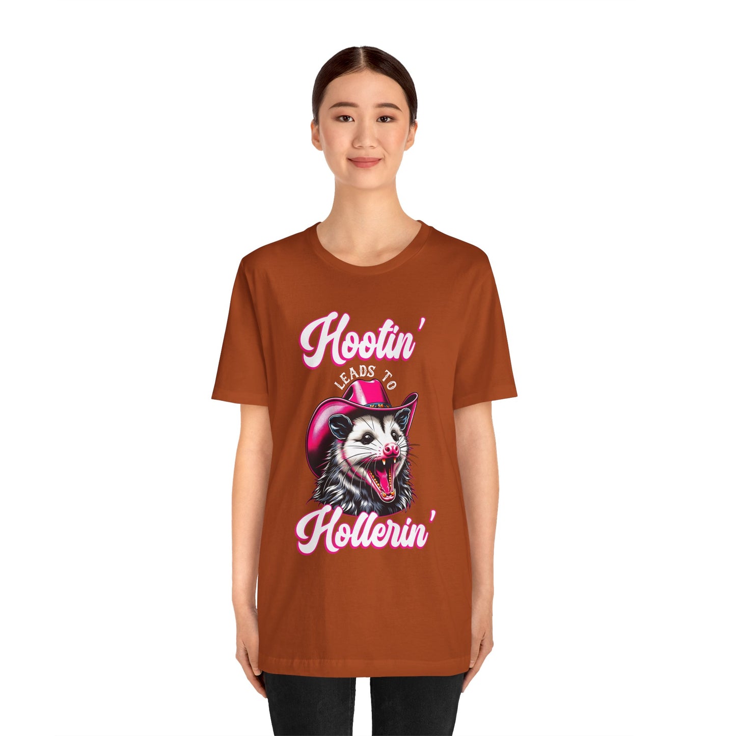 Opossum Hootin’ Hollerin’ 90s Vintage Retro Western T-Shirt