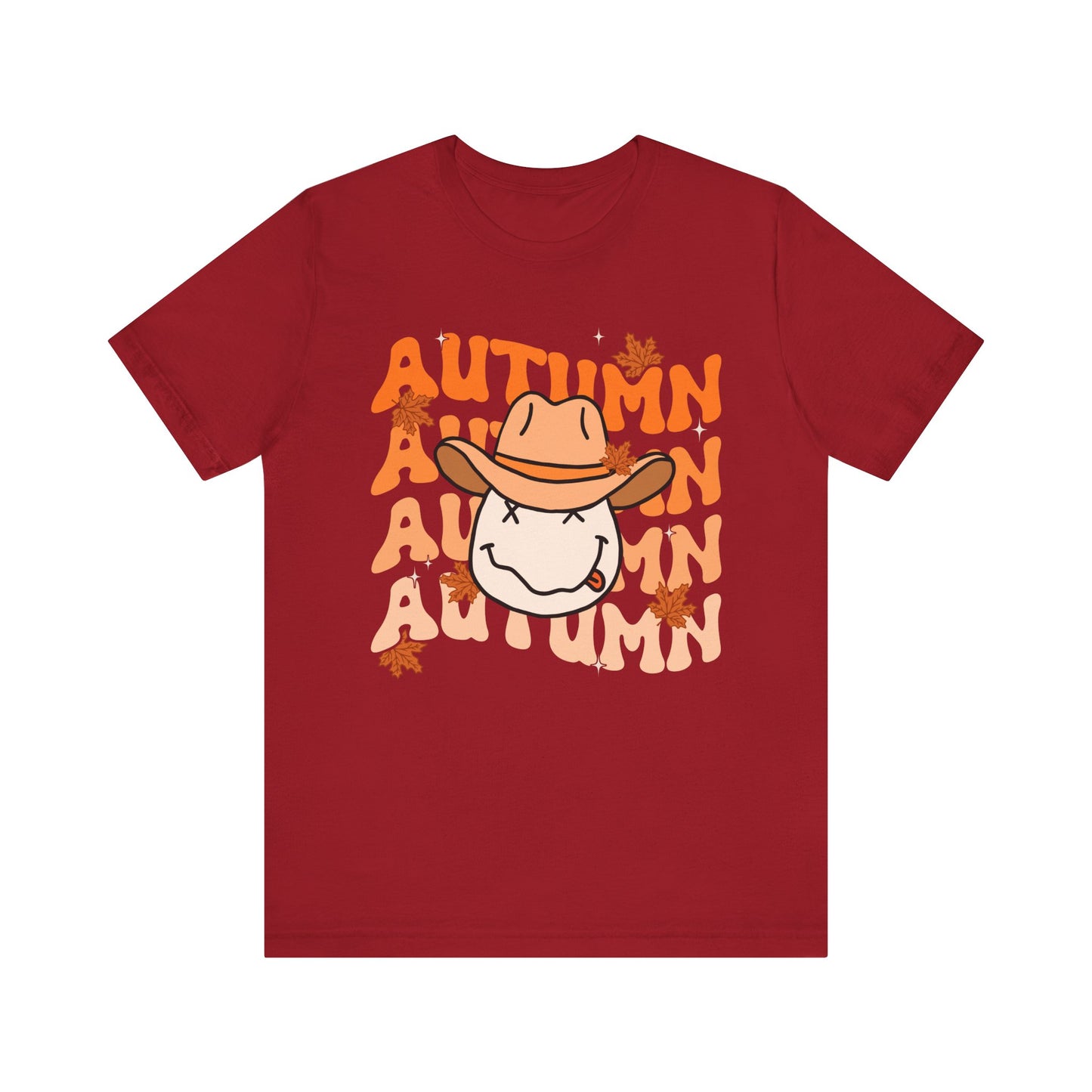 Retro Groovy Fall Shirt – Vintage 70s Smile Face Pumpkin Halloween Tee