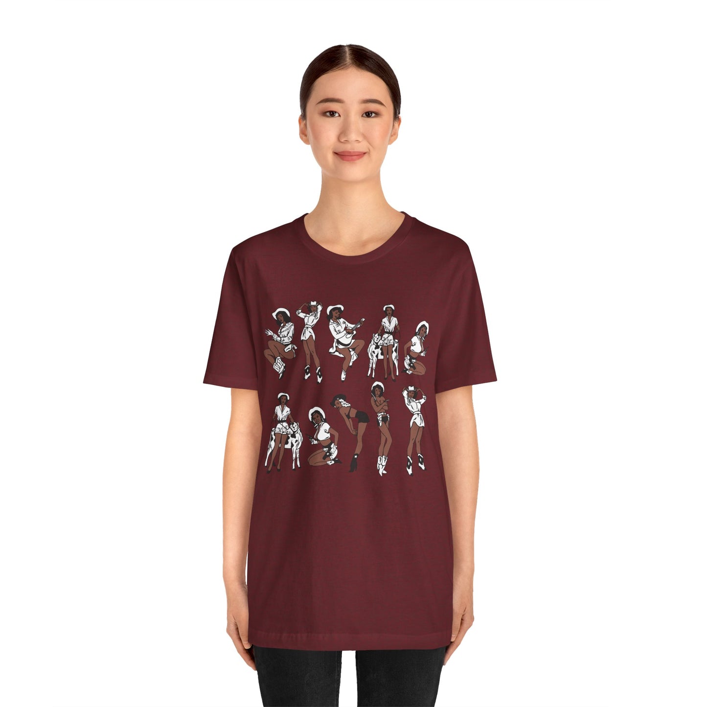 Howdy Pin Up Black Cowgirl Shirt – Western Rodeo Melanin Texas Tee