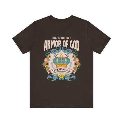Armor of God Shirt – Christian Ephesians 6:11 Spiritual Warfare Faith Tee