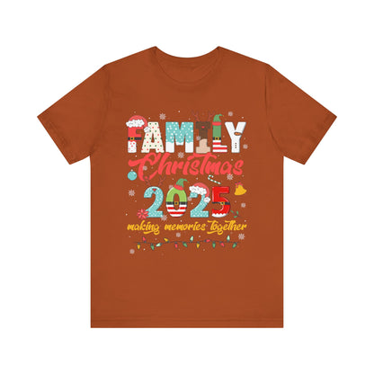 Family Christmas 2025 Shirt – Cute Matching Holiday Memories Together Tee