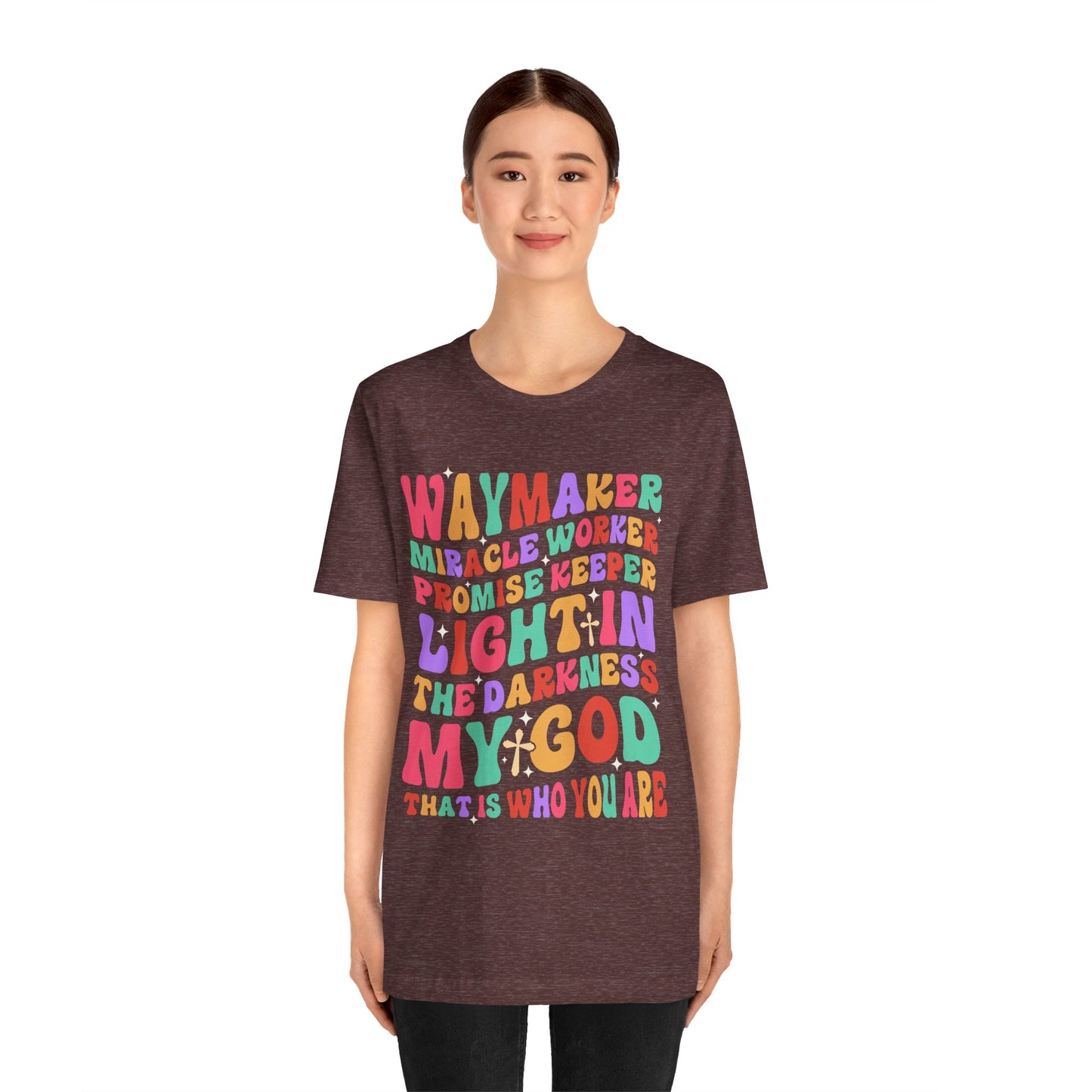 Waymaker Miracle Worker Shirt – Christian Worship My God Faith Tee