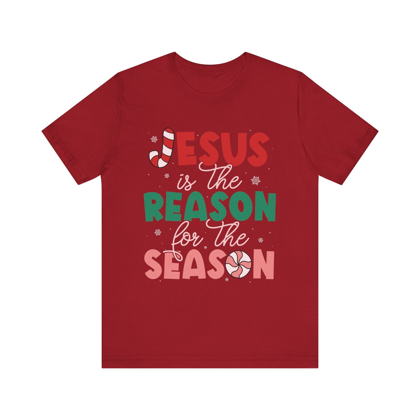 Retro Christmas Jesus Shirt – Christian “Reason for the Season” Faith Holiday Tee