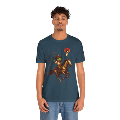 Howdy Cowboy Frog Shirt – Funny Western Rodeo Frogcore Texas Tee