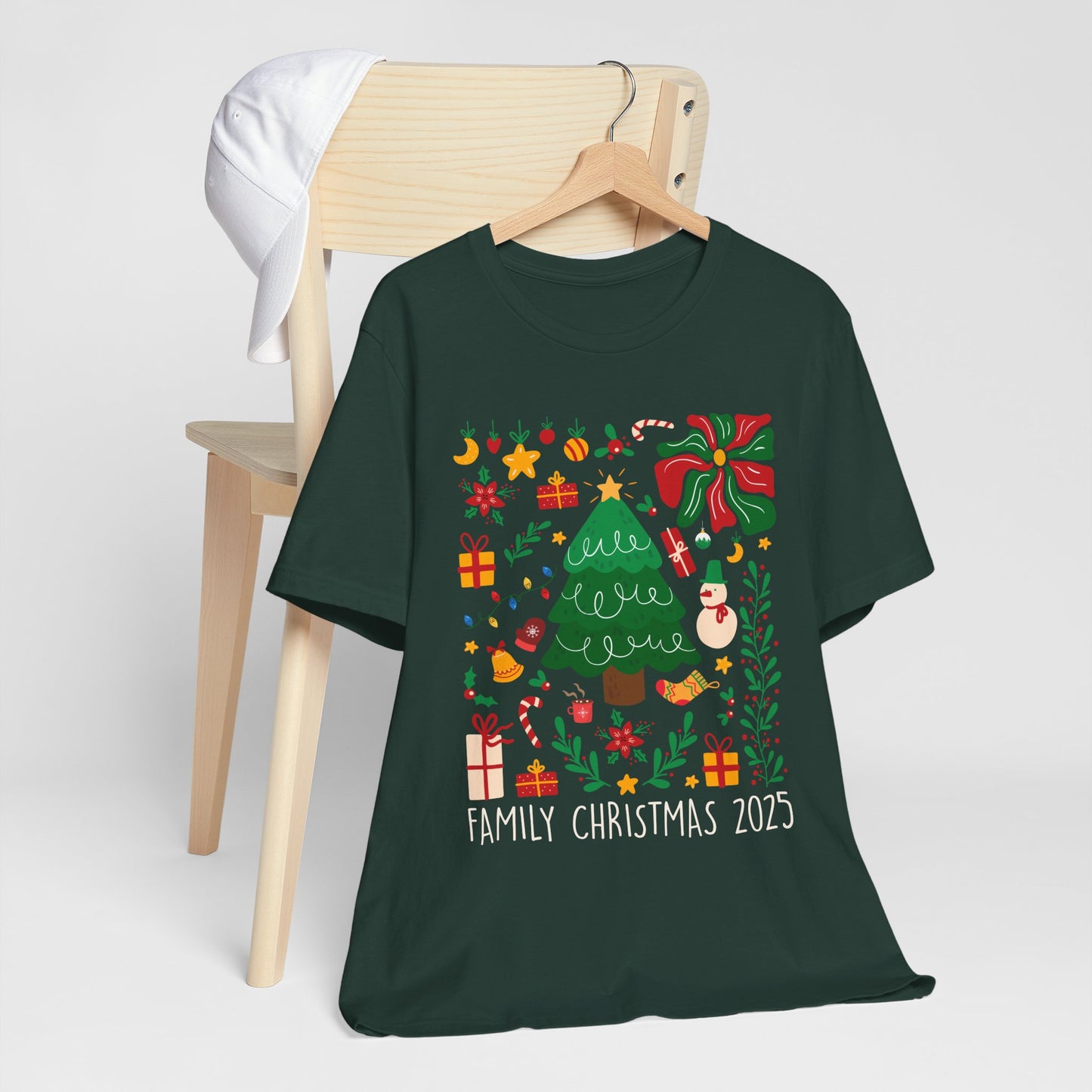 Family Christmas 2025 Shirt – Vintage Boho Holiday Family Group Shirt