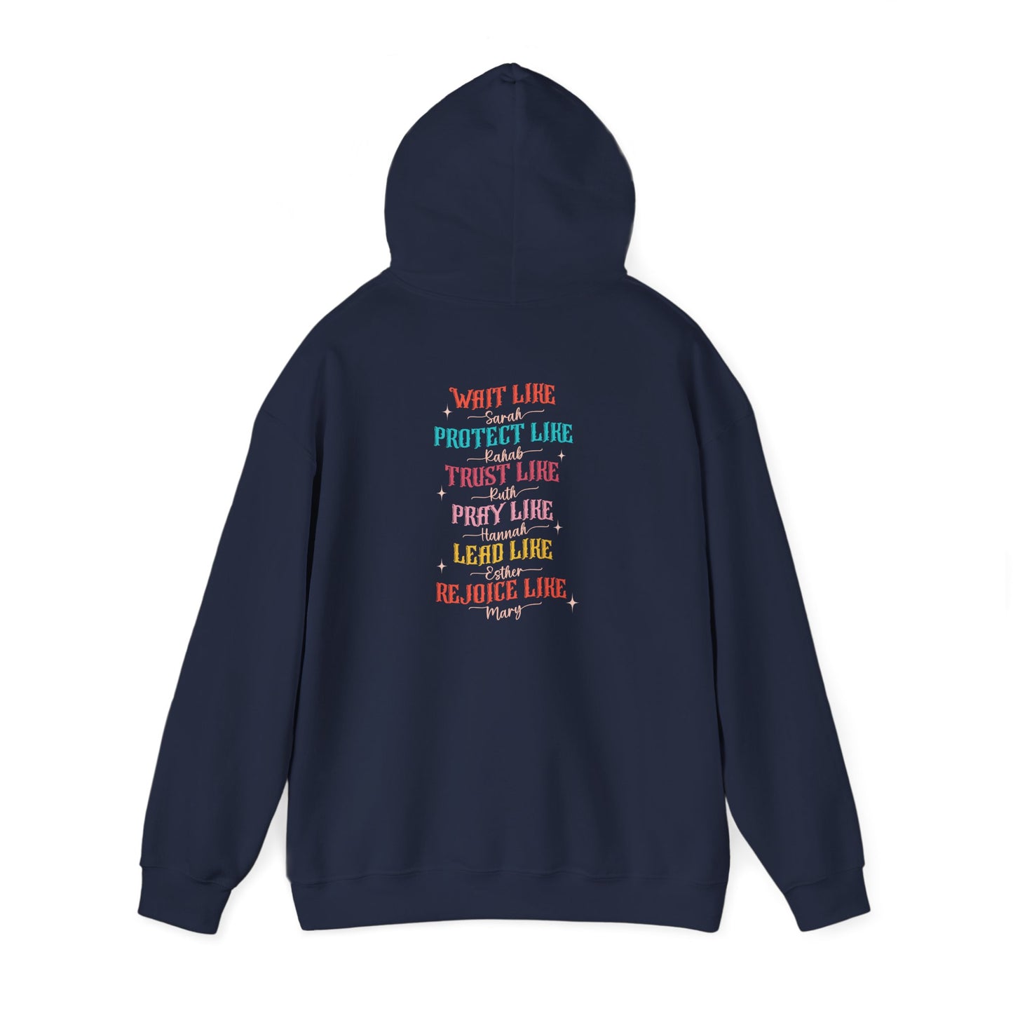 Faith Hoodie – Christian Inspirational Women of the Bible Trendy Pullover