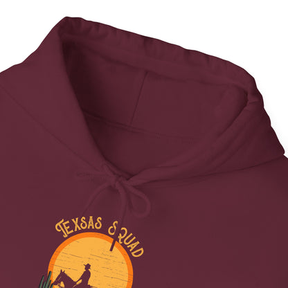 Texas Squad Cowboy Hoodie – Riding Horse Howdy Western Rodeo Pullover